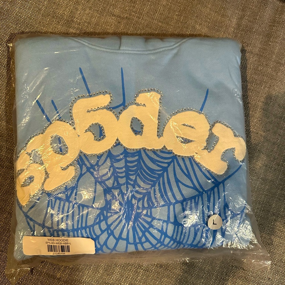 Perfect sp5der hoodie still with original packing